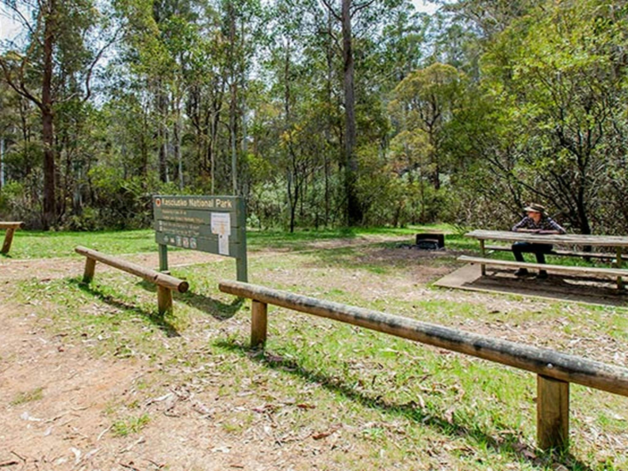 Buddong Falls campground, Kosciuszko National Park. Photo: Murray Vanderveer/NSW Government