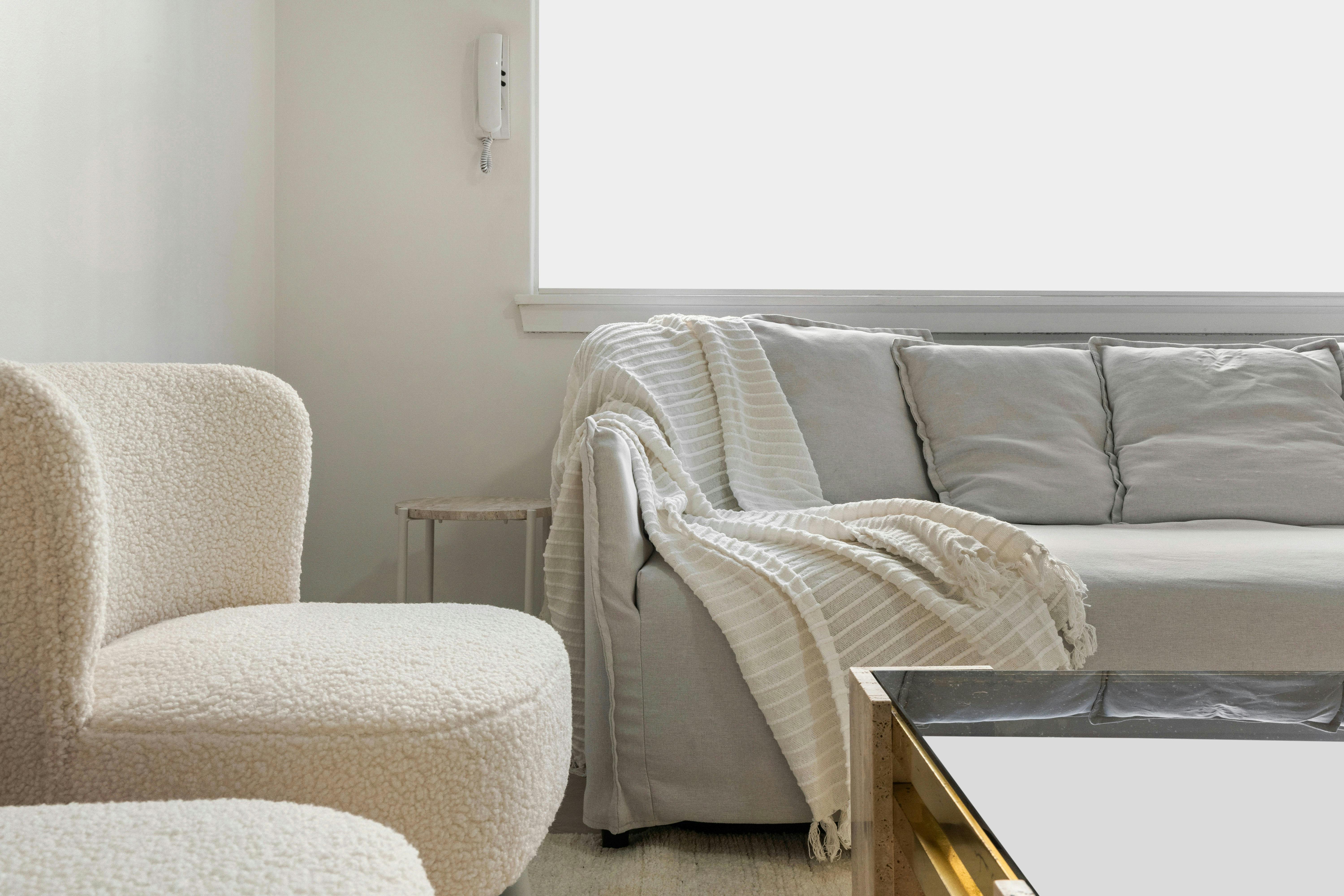 Comfortable and modern living spaces for your next stay, offering style and convenience.