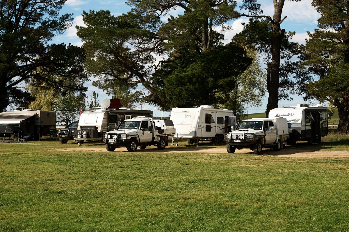 Braidwood Showground - Caravans and Camping