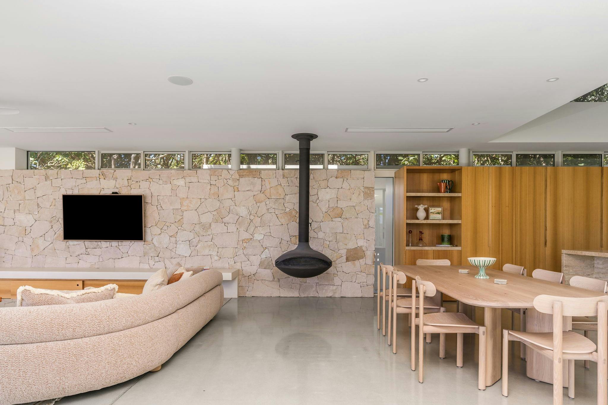 Seamless flow into open-plan living areas with ample light, creating a serene, inviting ambiance