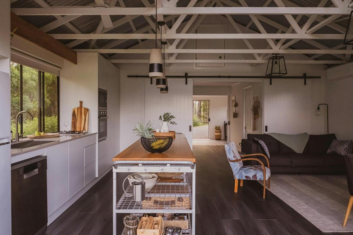 Open plan interior