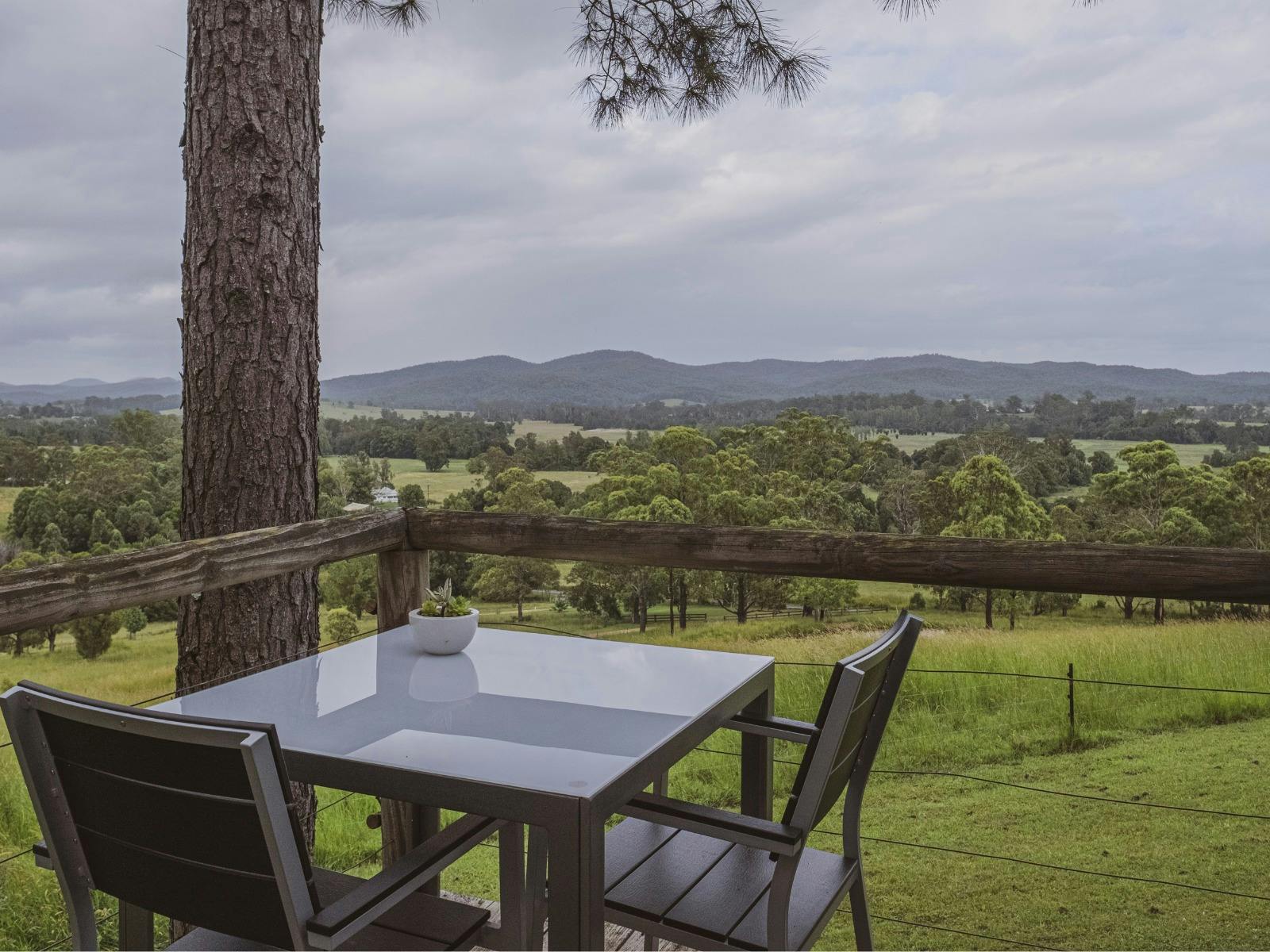 Take in the view from the deck