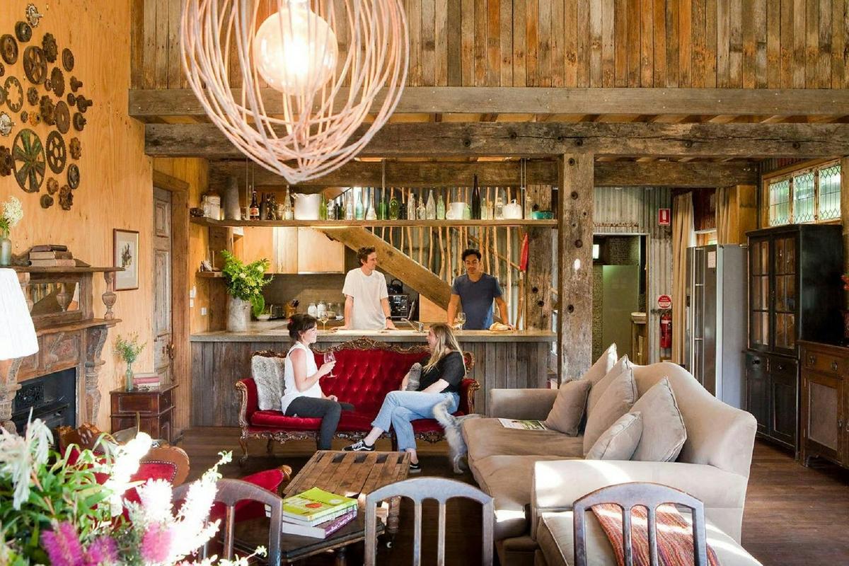 The Shed living room