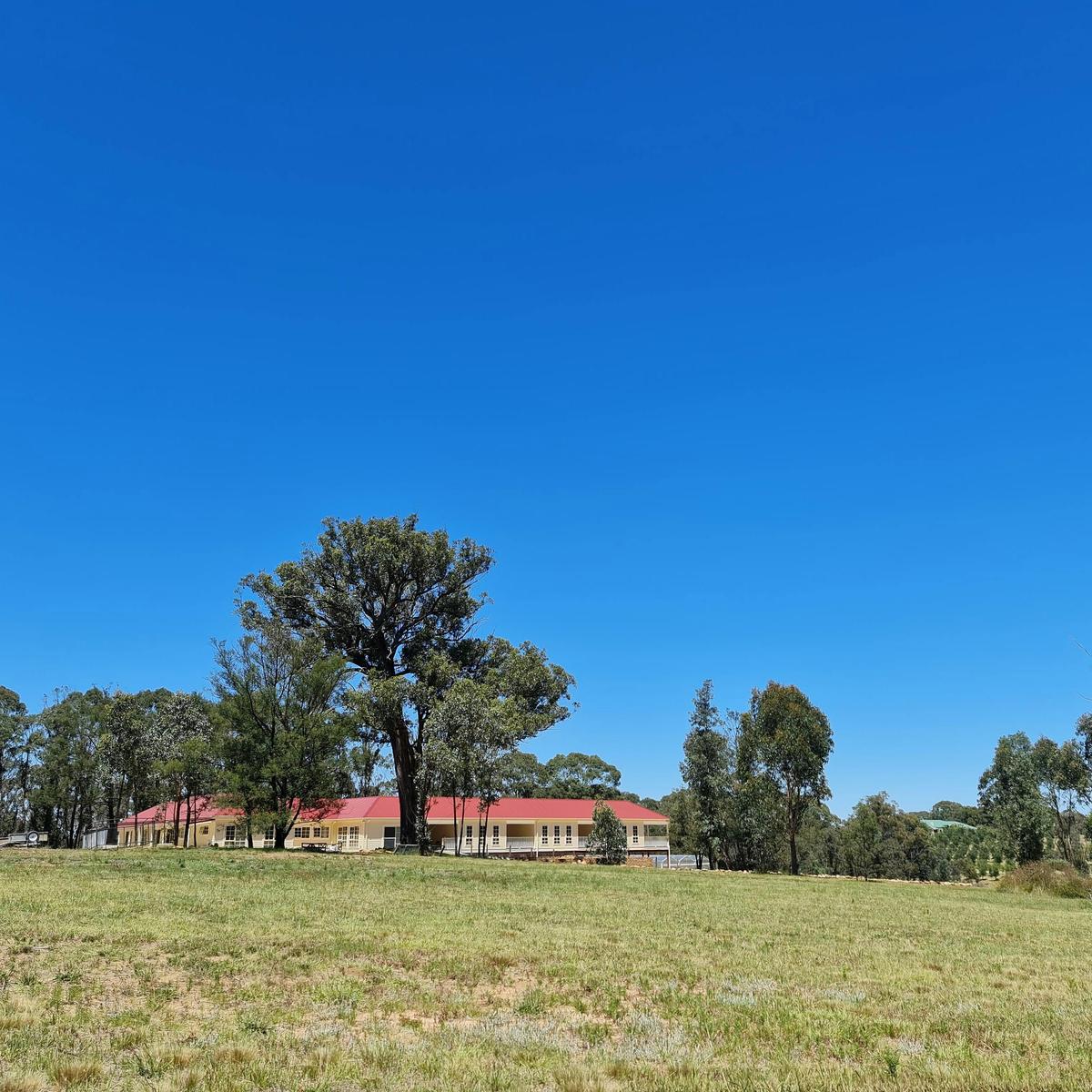 Property frontage on a 500 acre land