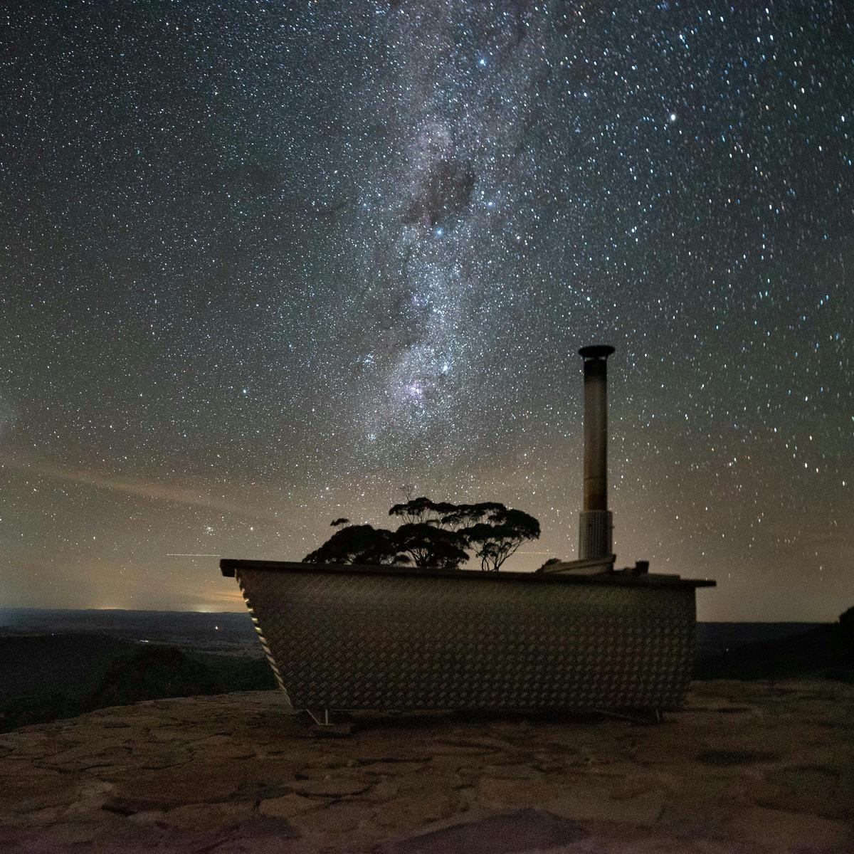 Bathtub at Leo tent