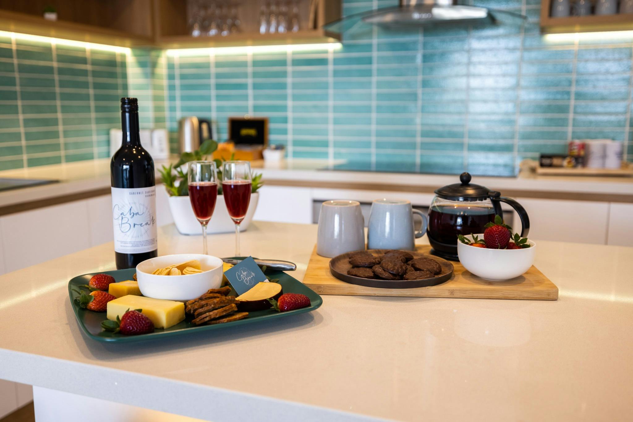 Welcome gifts included