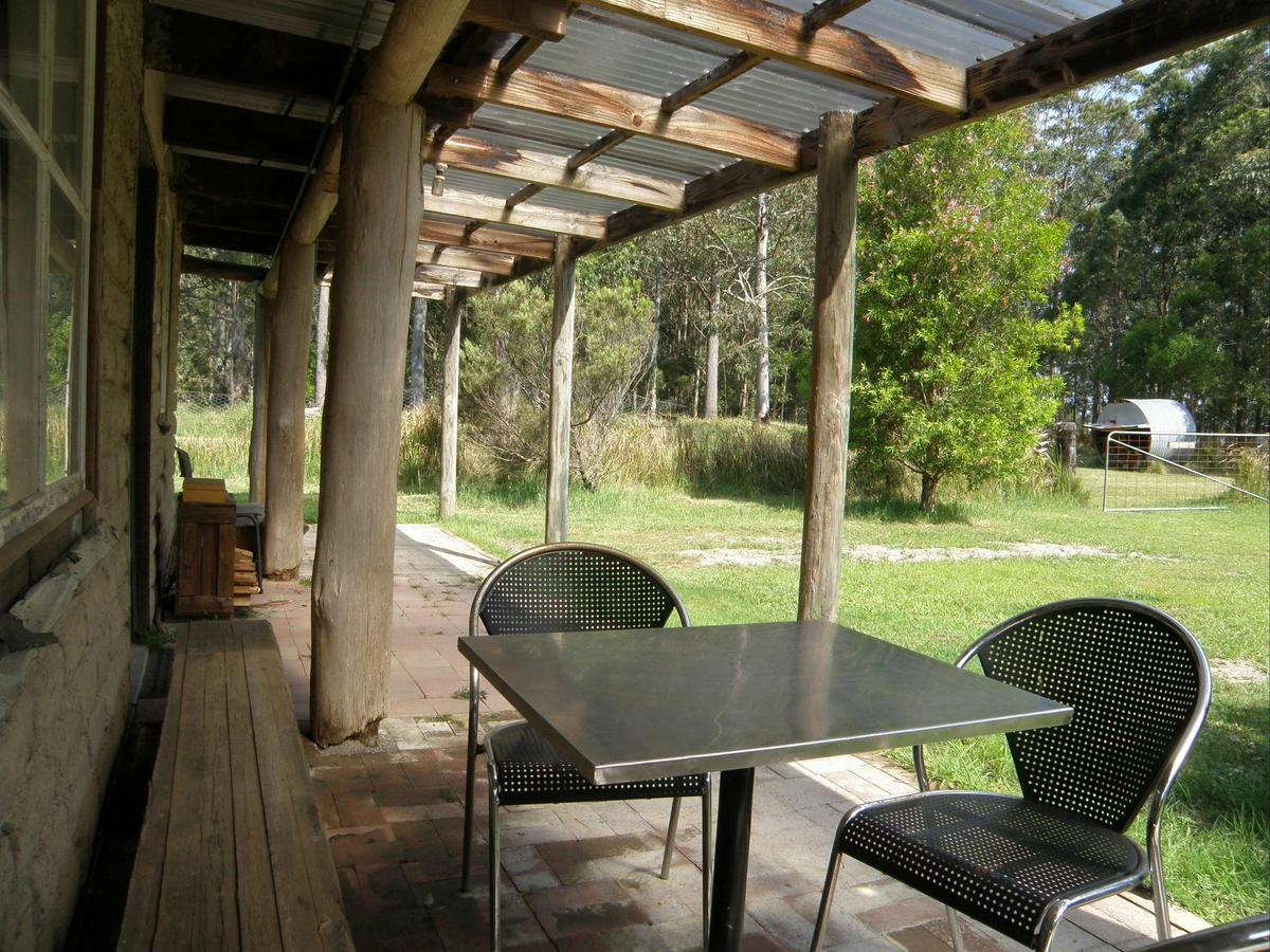 Mt Royal Bunkhouse verandah