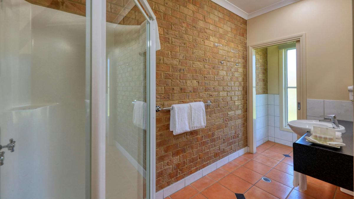 Bathroom with separate toilet