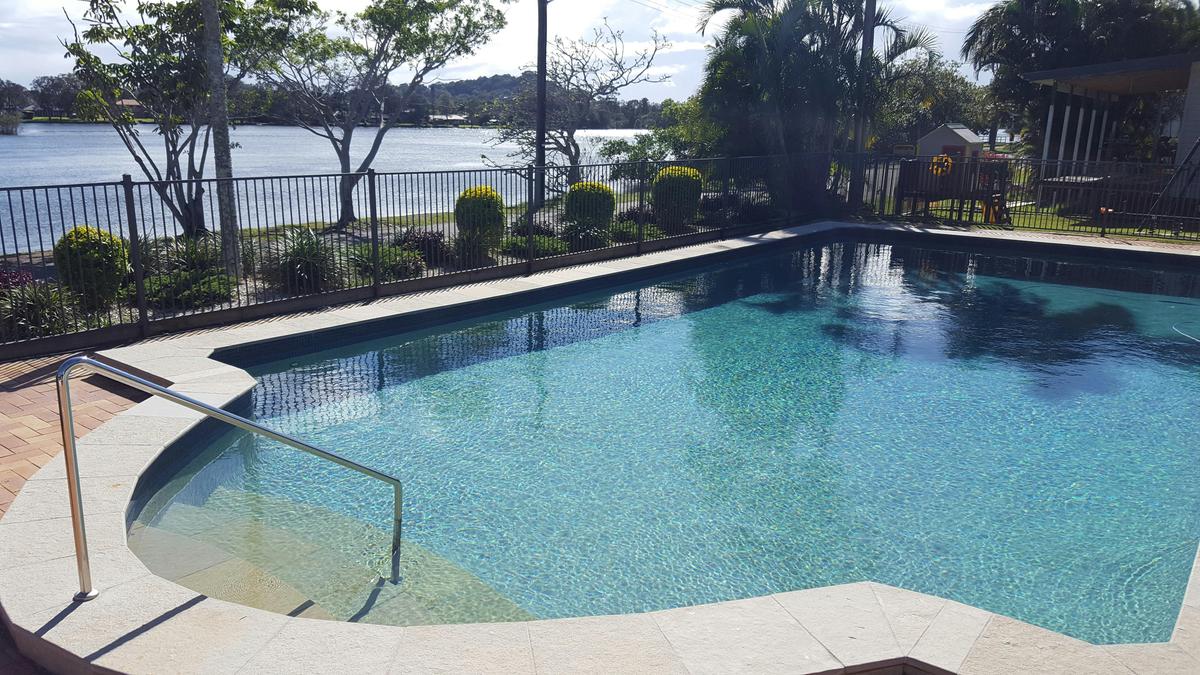 Pool with a view