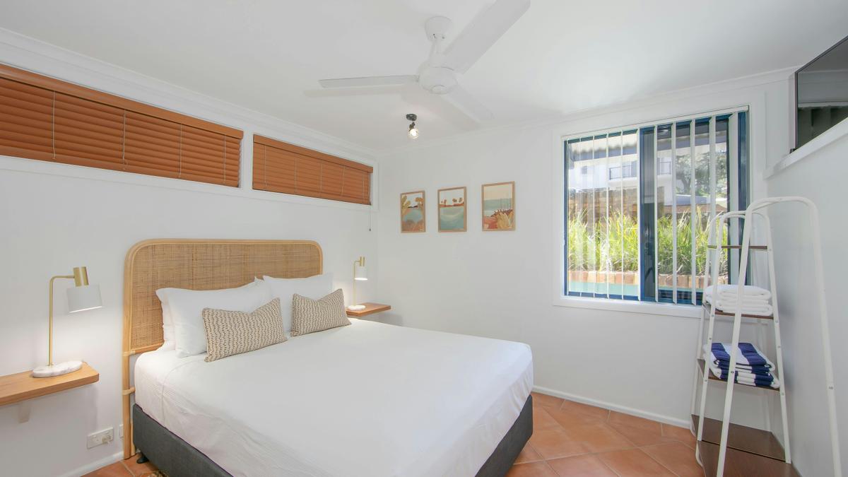 Courtyard villa bedroom
