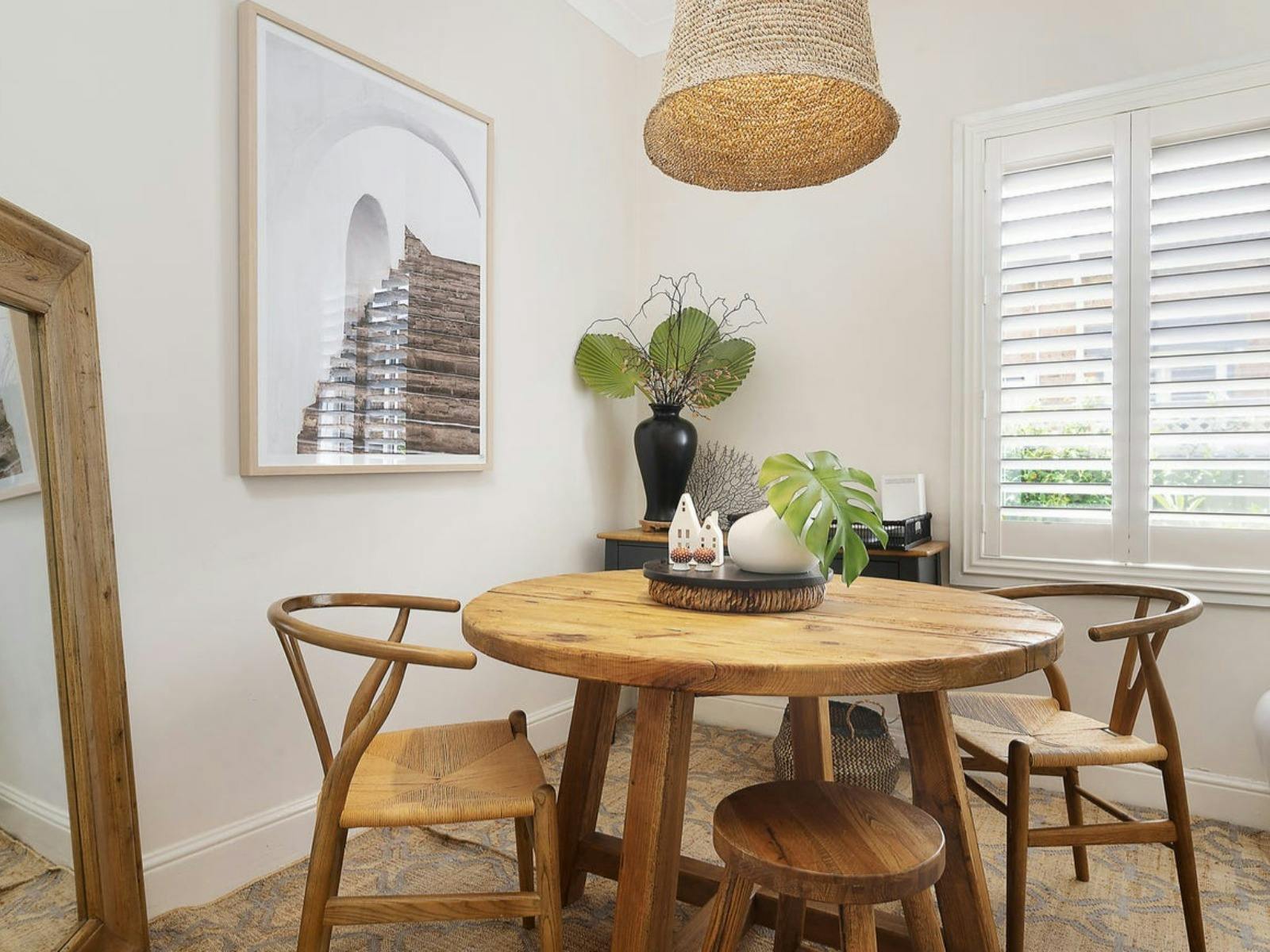 Dining Table and Chairs at Stylish Luxe Villa