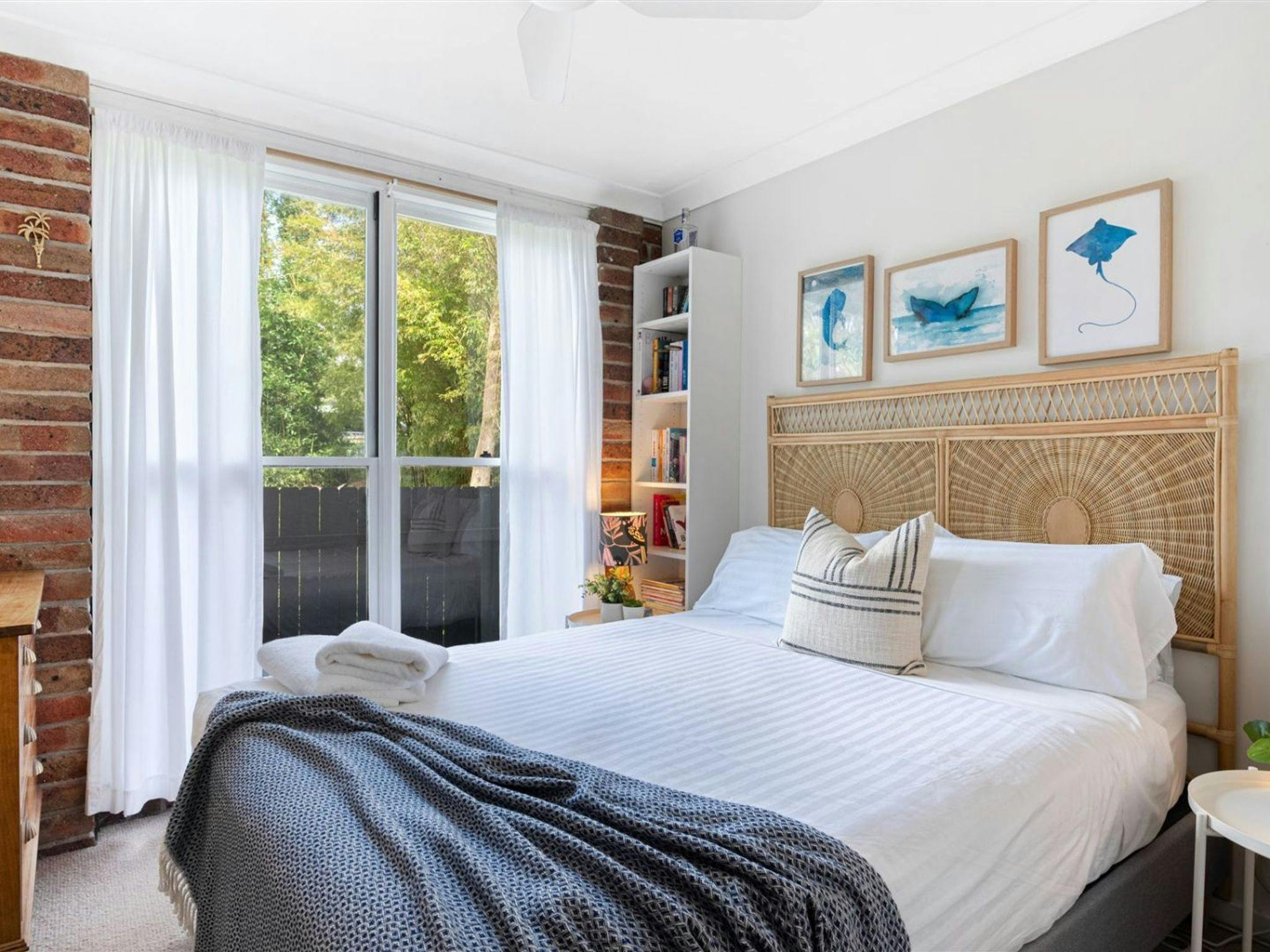 Burra Beach Shack | Bedroom 3 | Queen bed