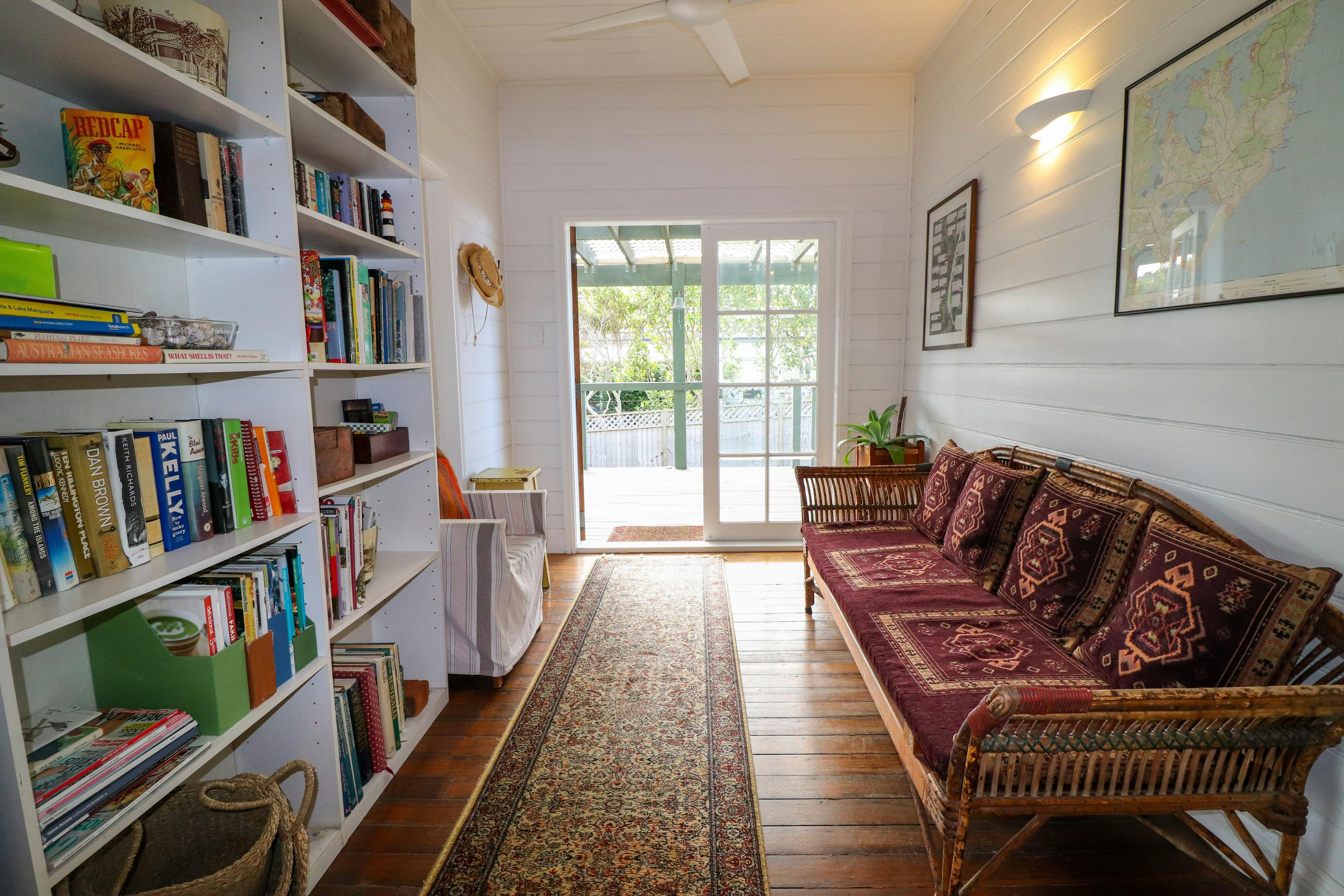 Welcoming hallway and seating