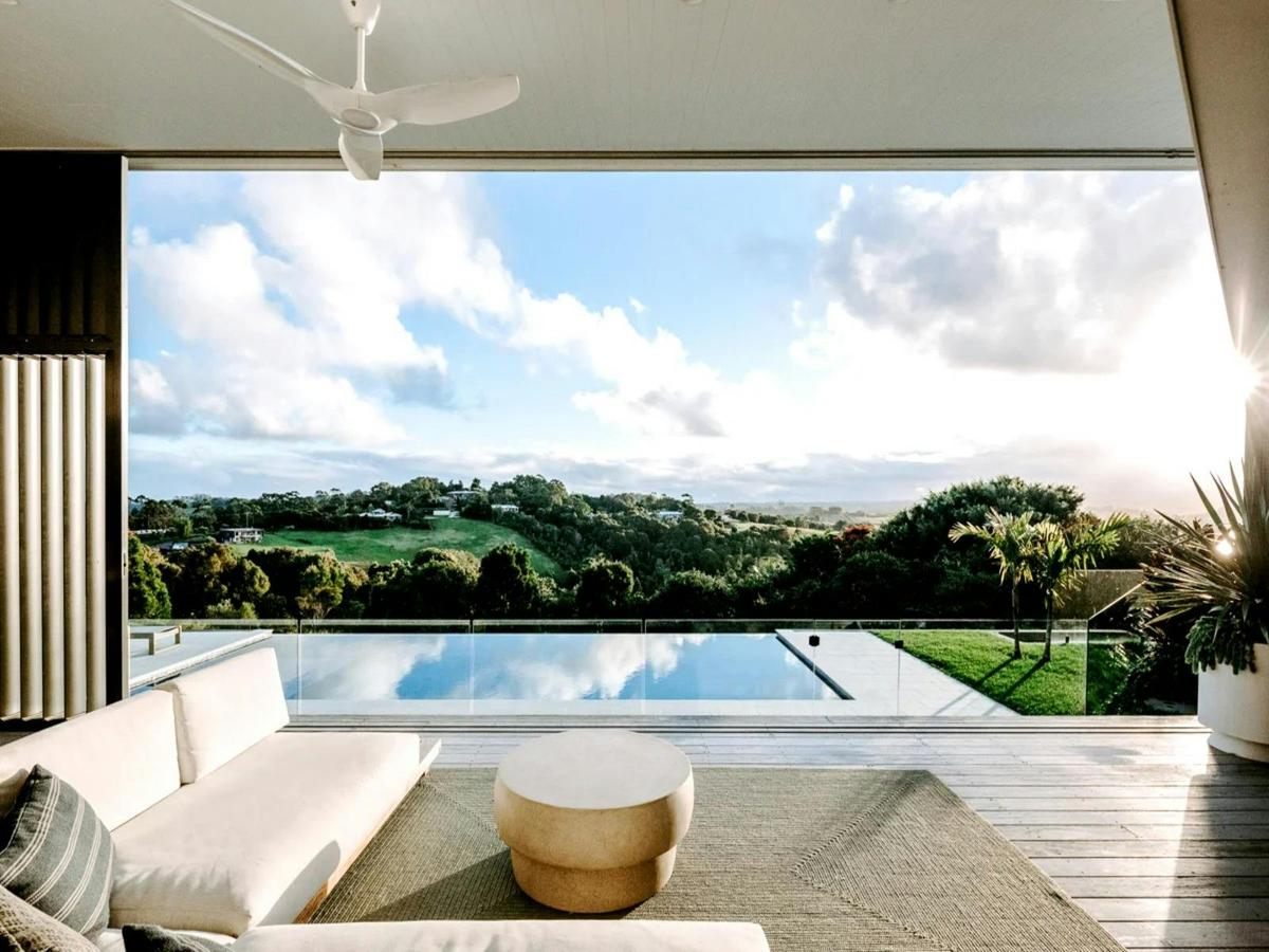 Stunning swimming pool with 360 degree mountain views
