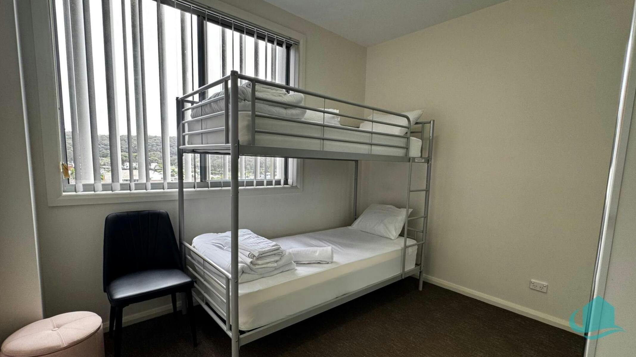 bunk bed in second bedroom