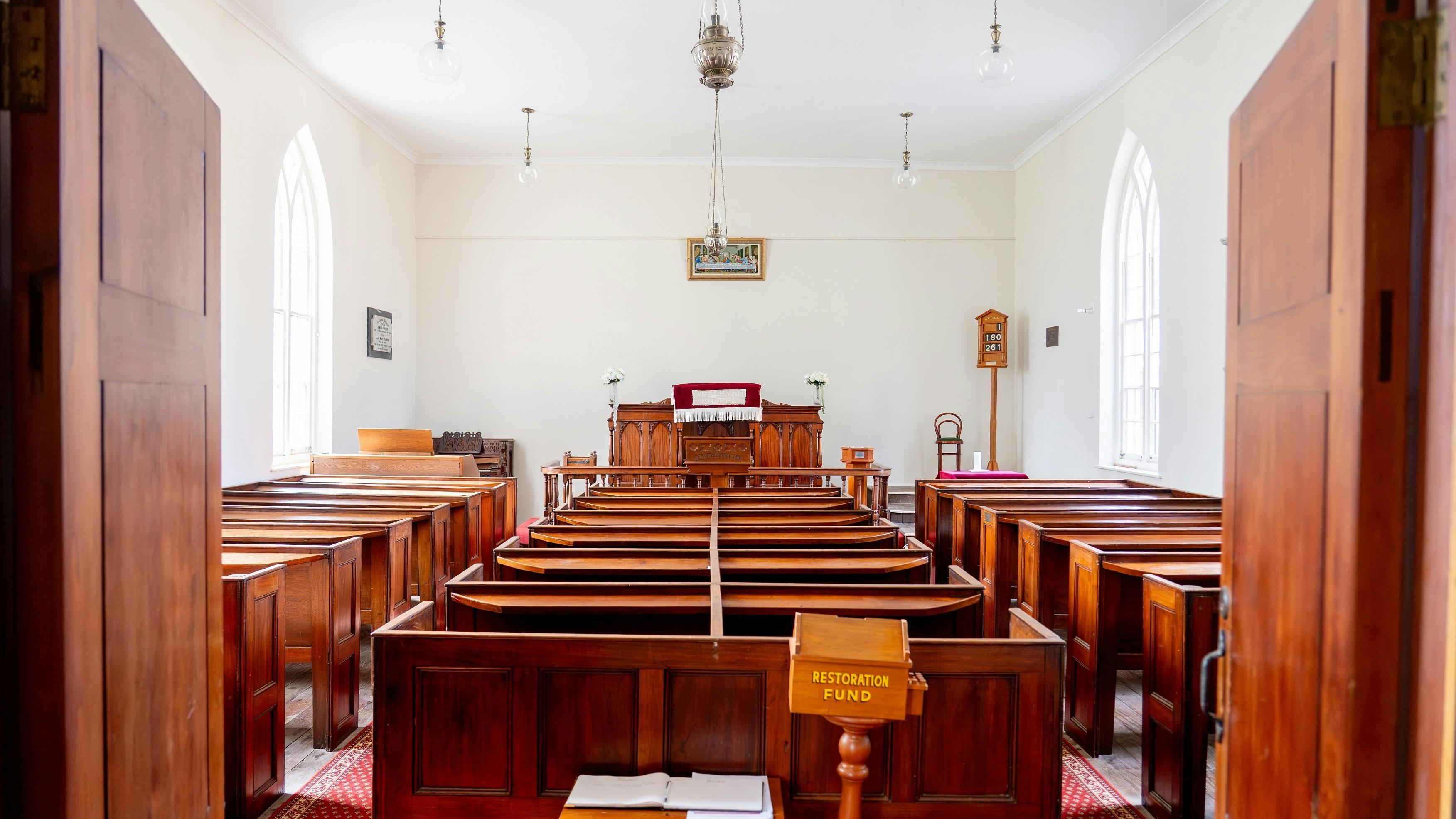 Inside Historic Chapel