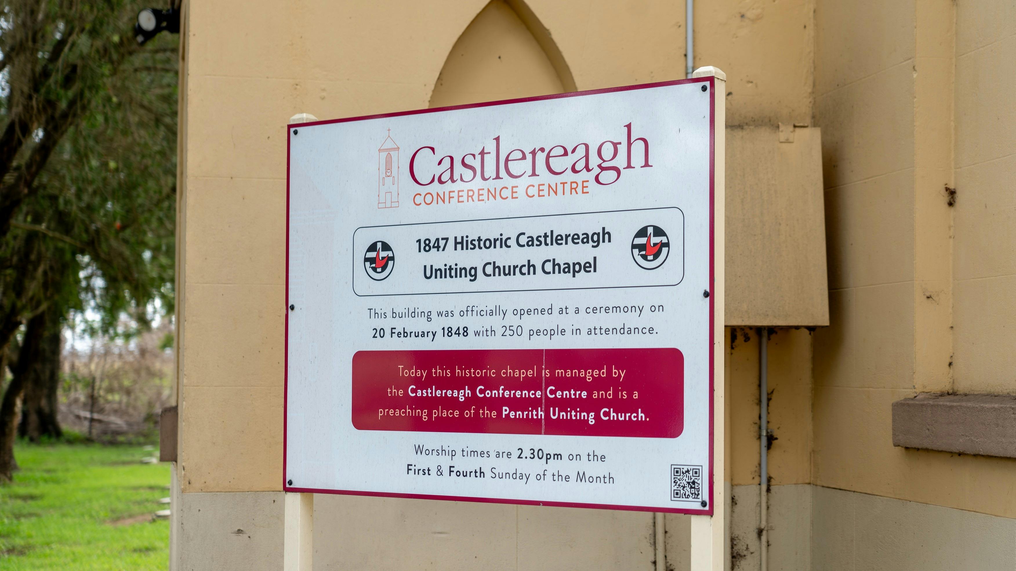 Historic 1847 Castlereagh Chapel