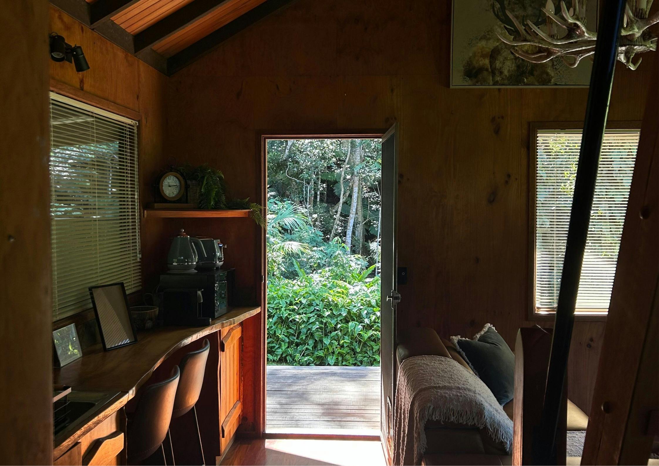 Kitchenette and Front Door