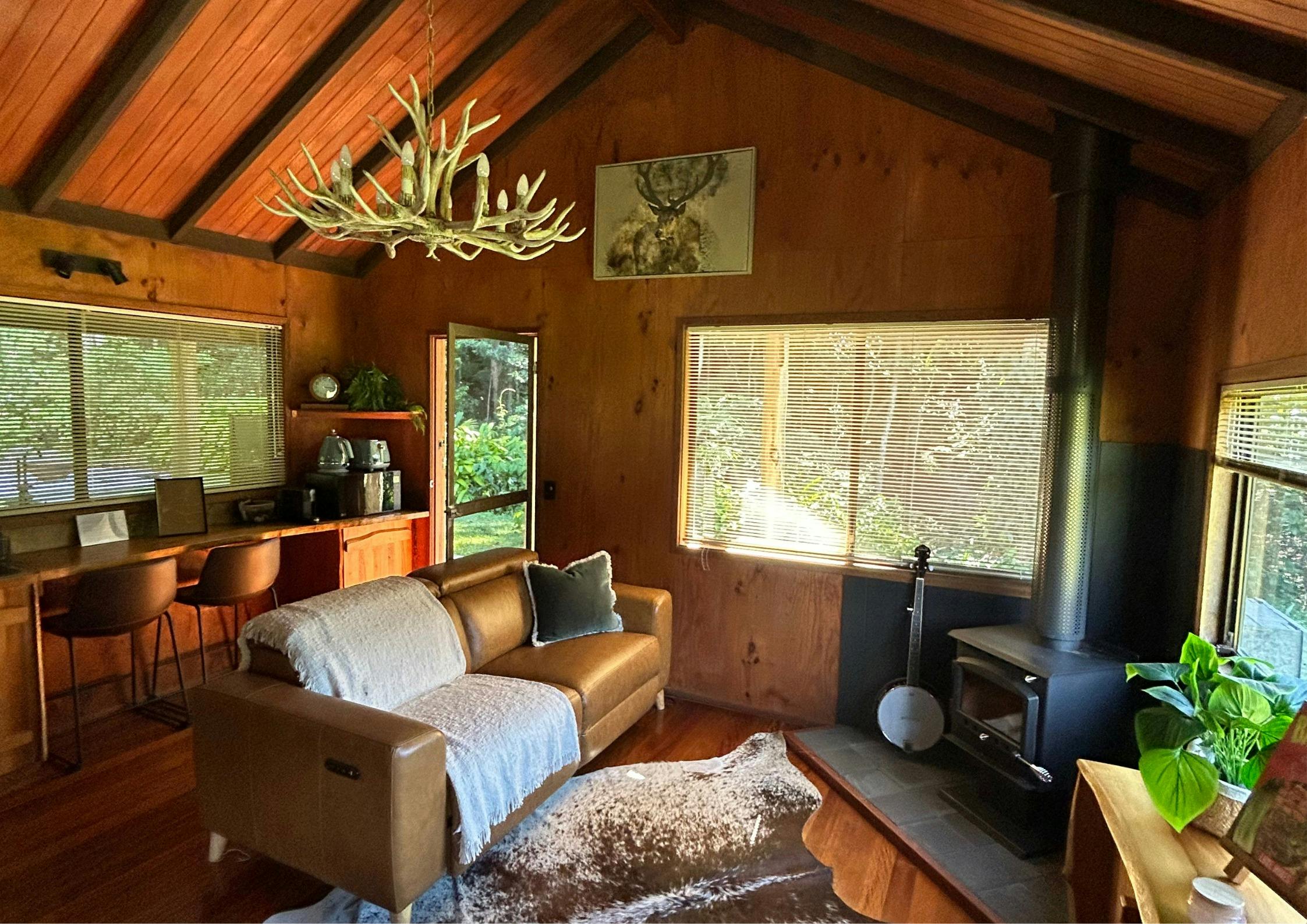 Indoor Fireplace and Lounge