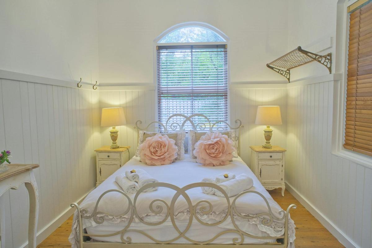 Bedroom over looking balcony