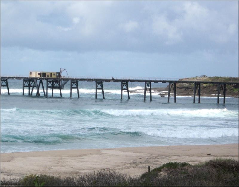 Historic Catherine Hill Bay jetty