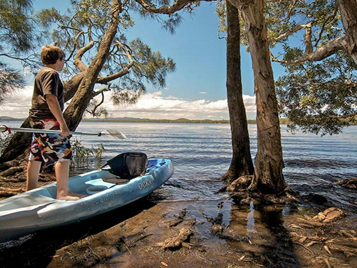Dees Corner campground, Myall Lakes National Park. Photo: John Spencer/NSW Government