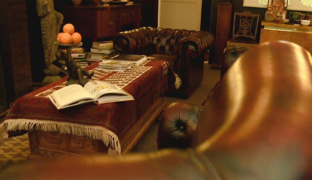 Lounge by the open fire