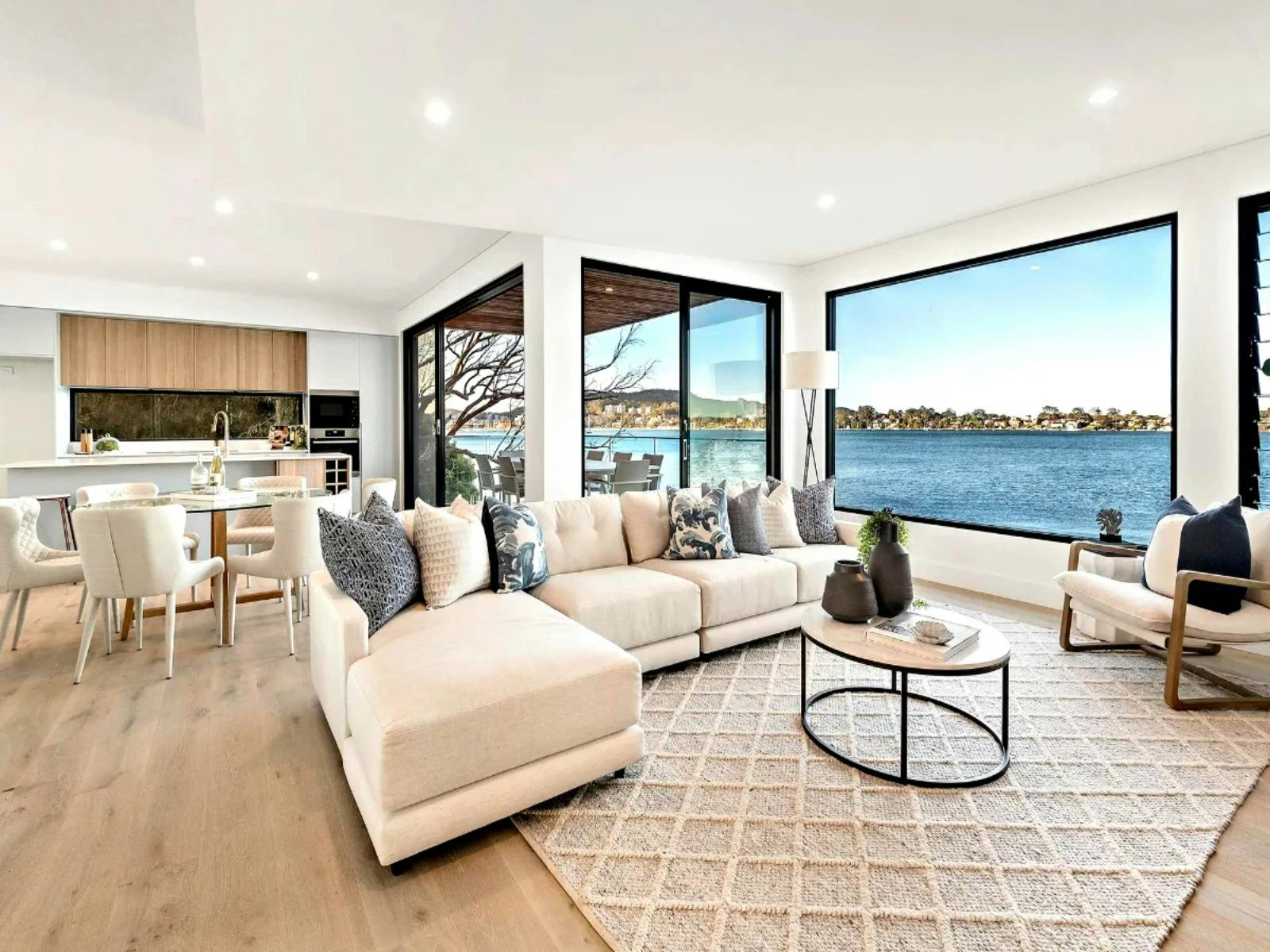 Alfresco living spaces on every level