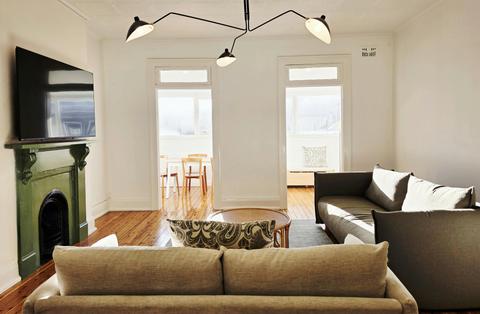 Crown Hotel Surry Hills - Deluxe Two-Bedroom Apartment - Living Area