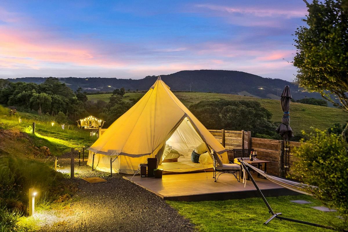 Blue Moon Bell Tent