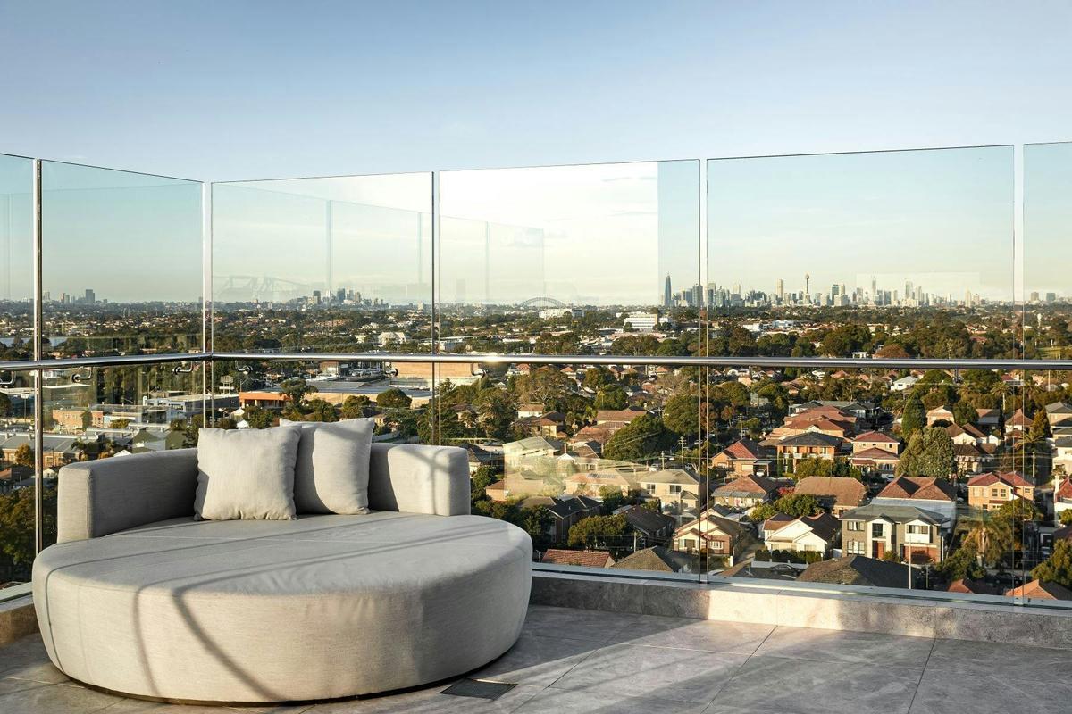 Rooftop City View