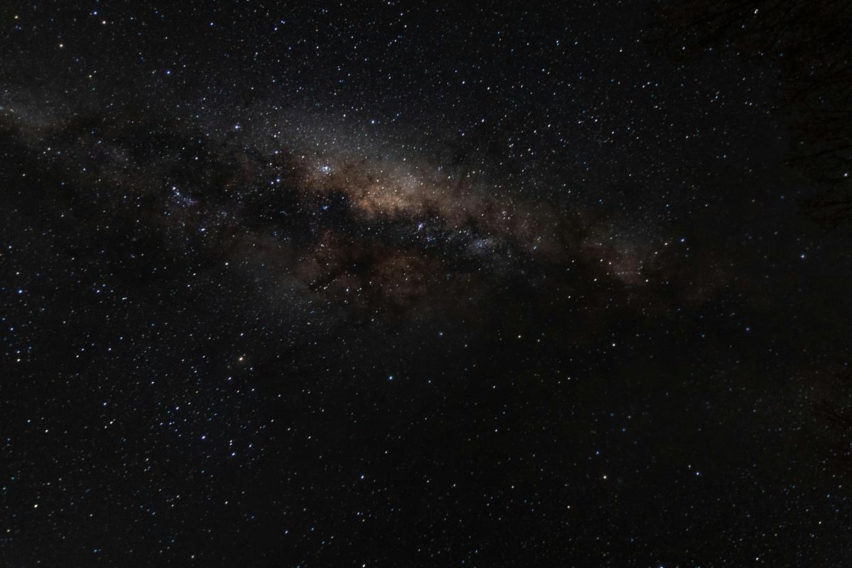 The Night Sky as Seen from Crossley Bridge Camp Site Sofala