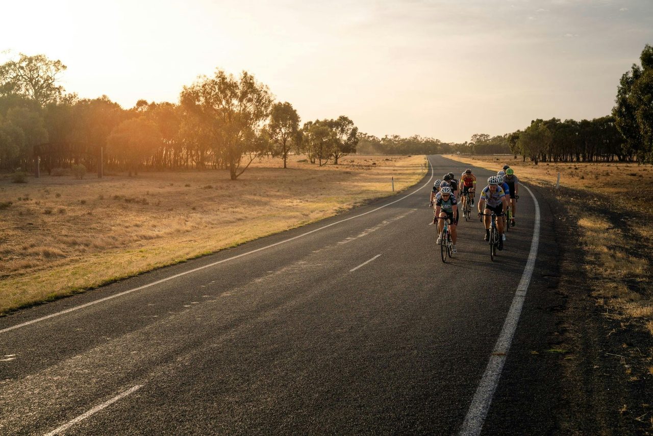Cycling loop bike riding Deniliquin