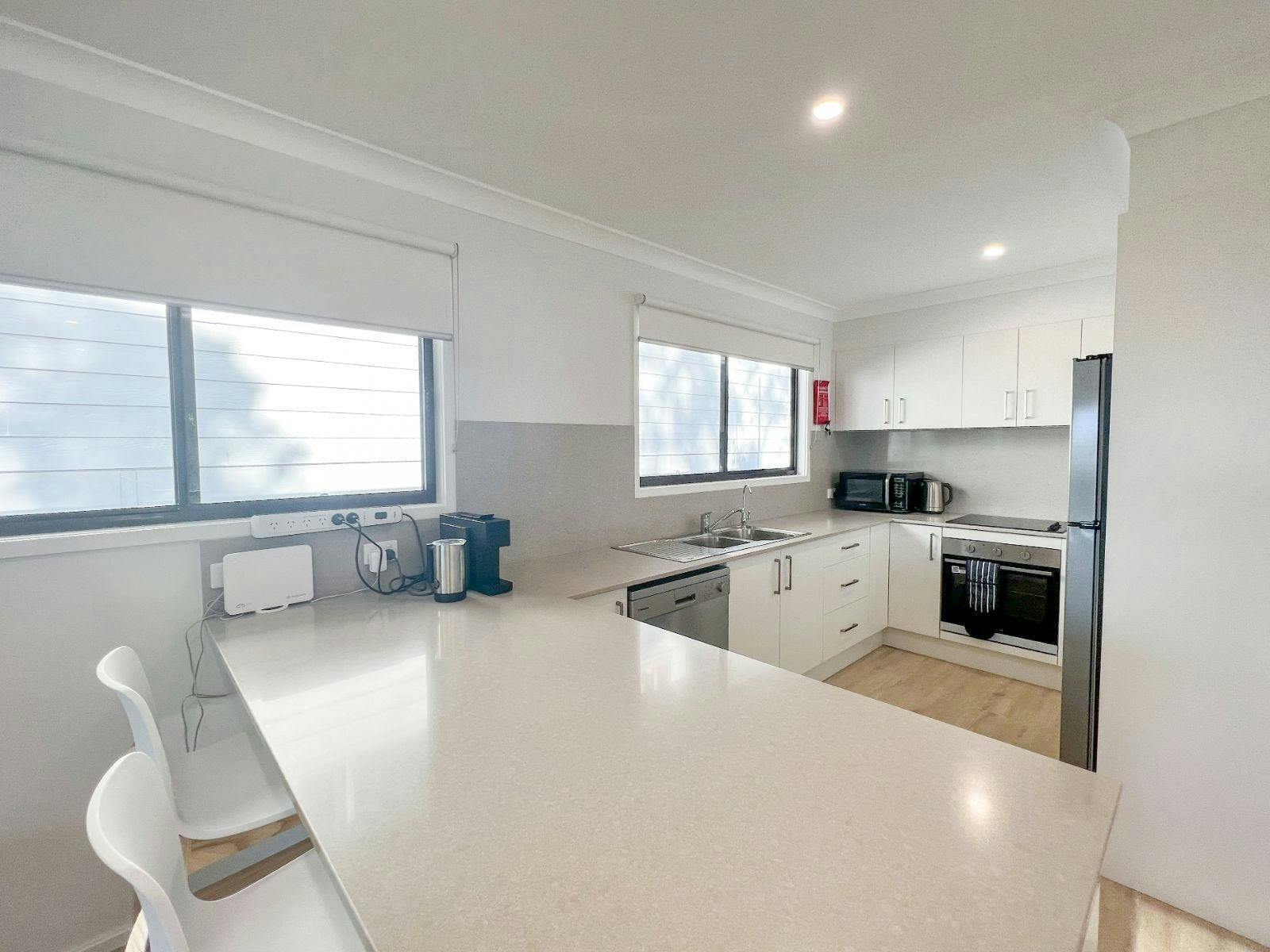 Fully equipped kitchen