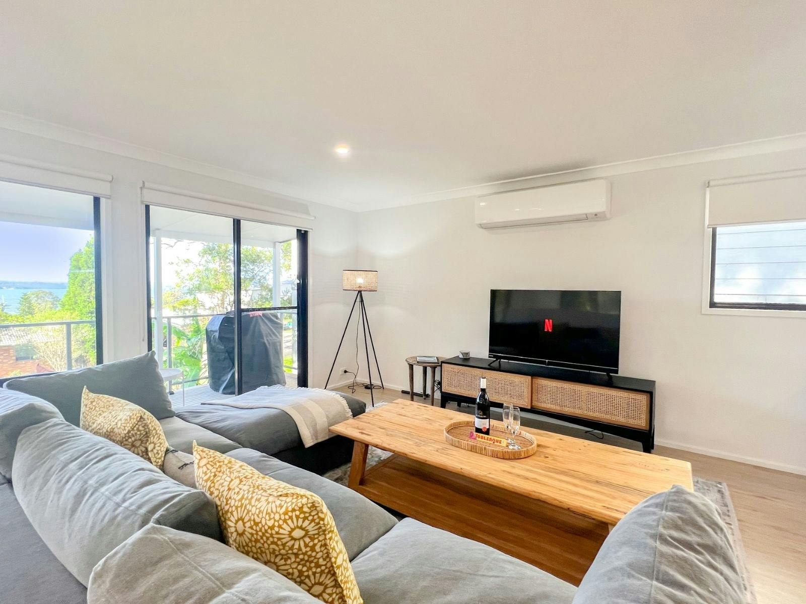 Comfortable lounge to sit and enjoy the view