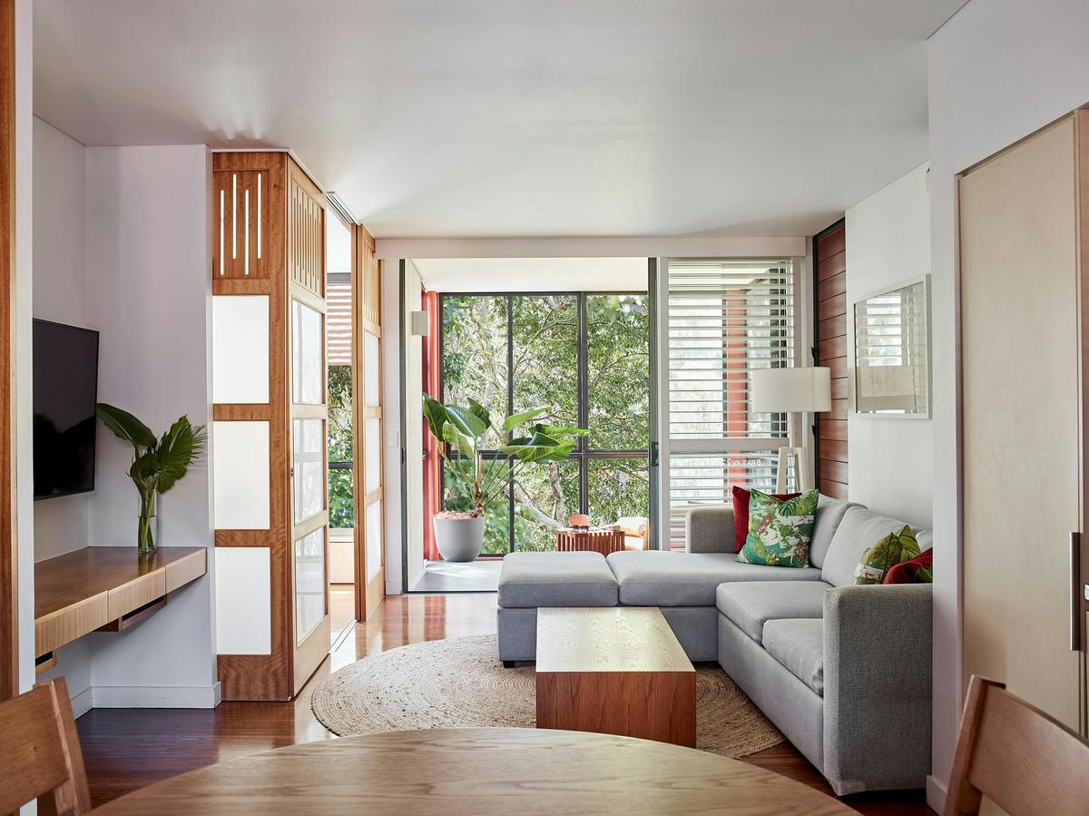 Treetops suite living area