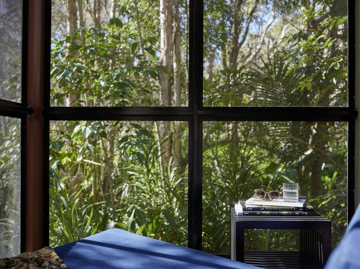 Rainforest suite verandah at Crystalbrook Byron