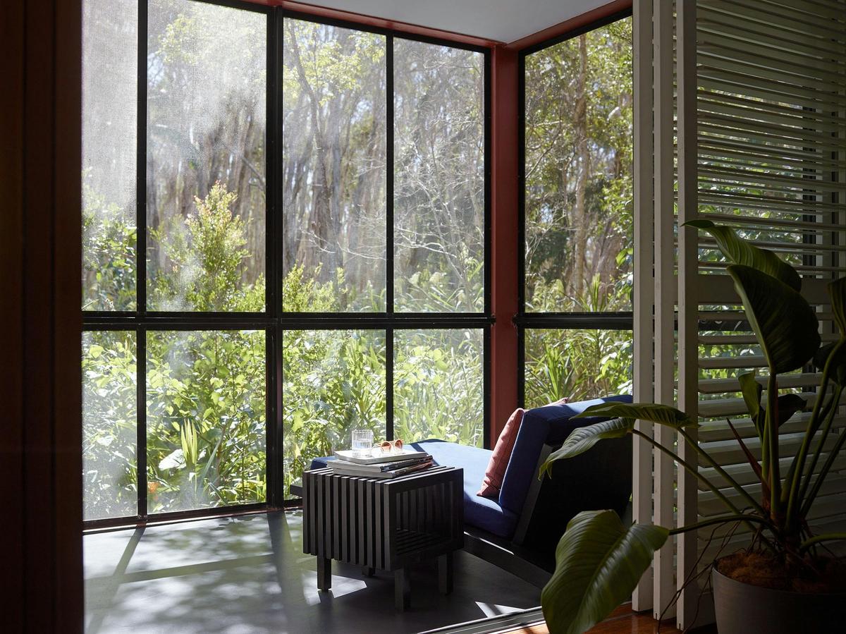 Rainforest suite verandah at Crystalbrook Byron