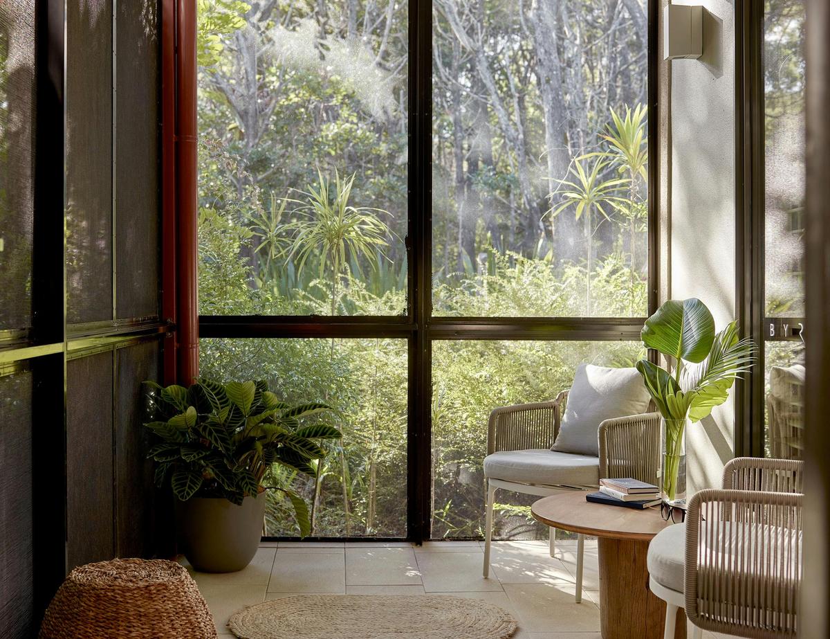 Rainforest luxe suite verandah