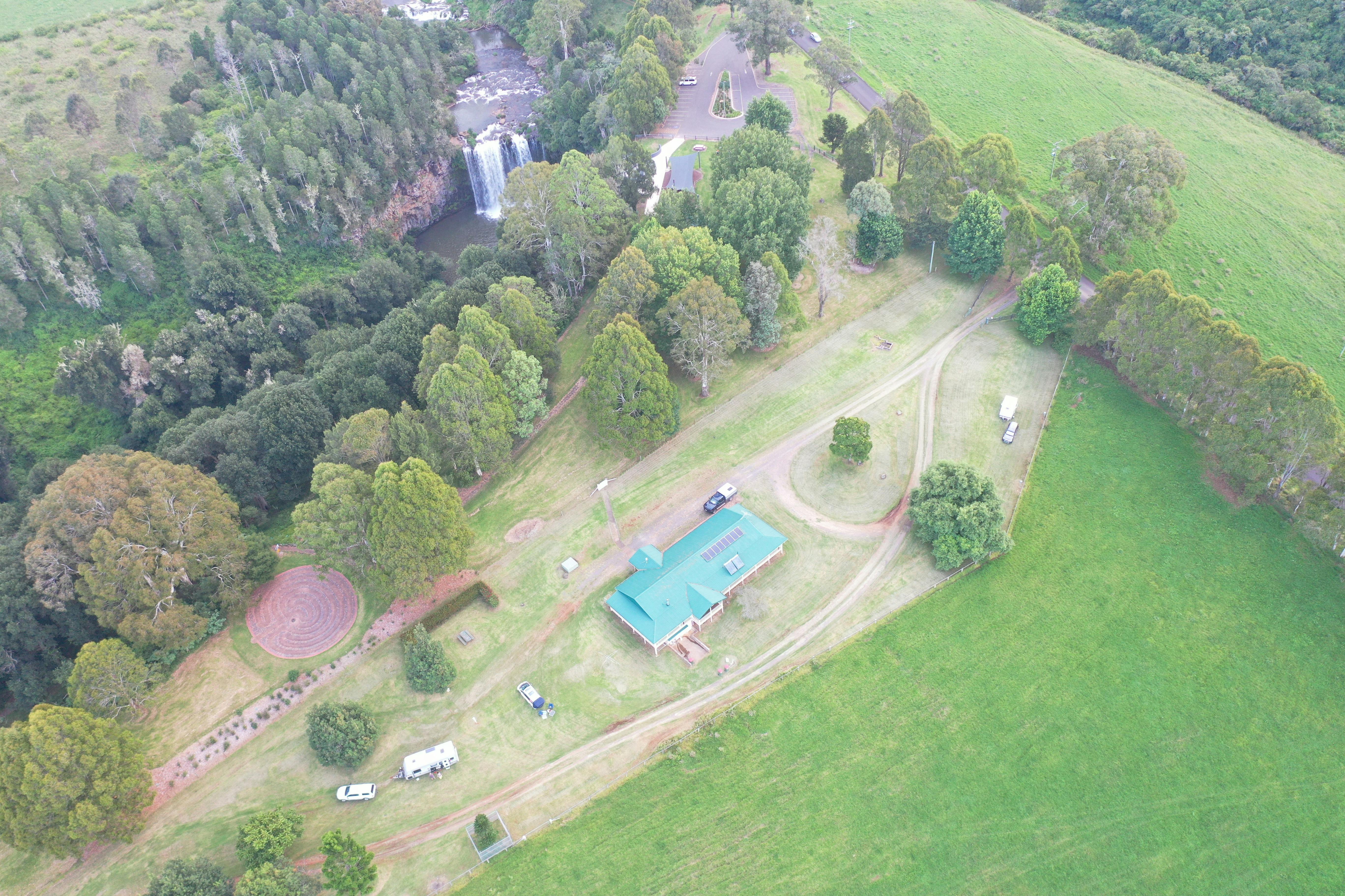 Lodge and Dangar Falls