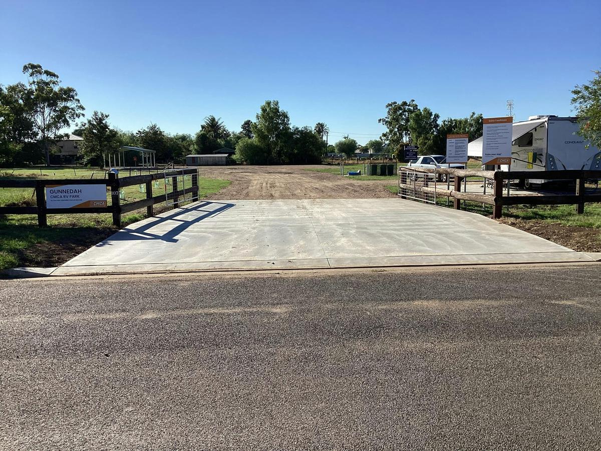 CMCA RV Park Entrance