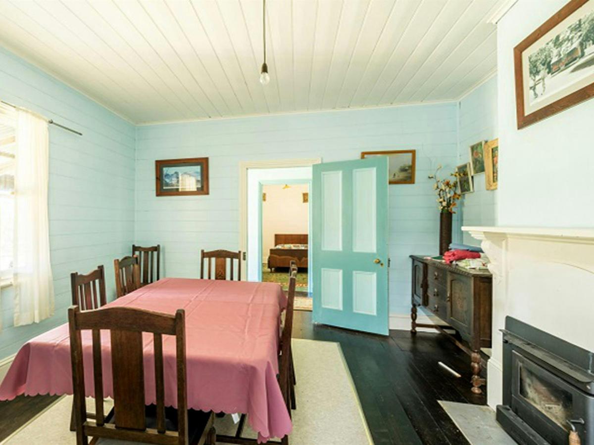 Currango Homestead dining room, Kosciuszko National Park. Photo: Murray Vanderveer/OEH