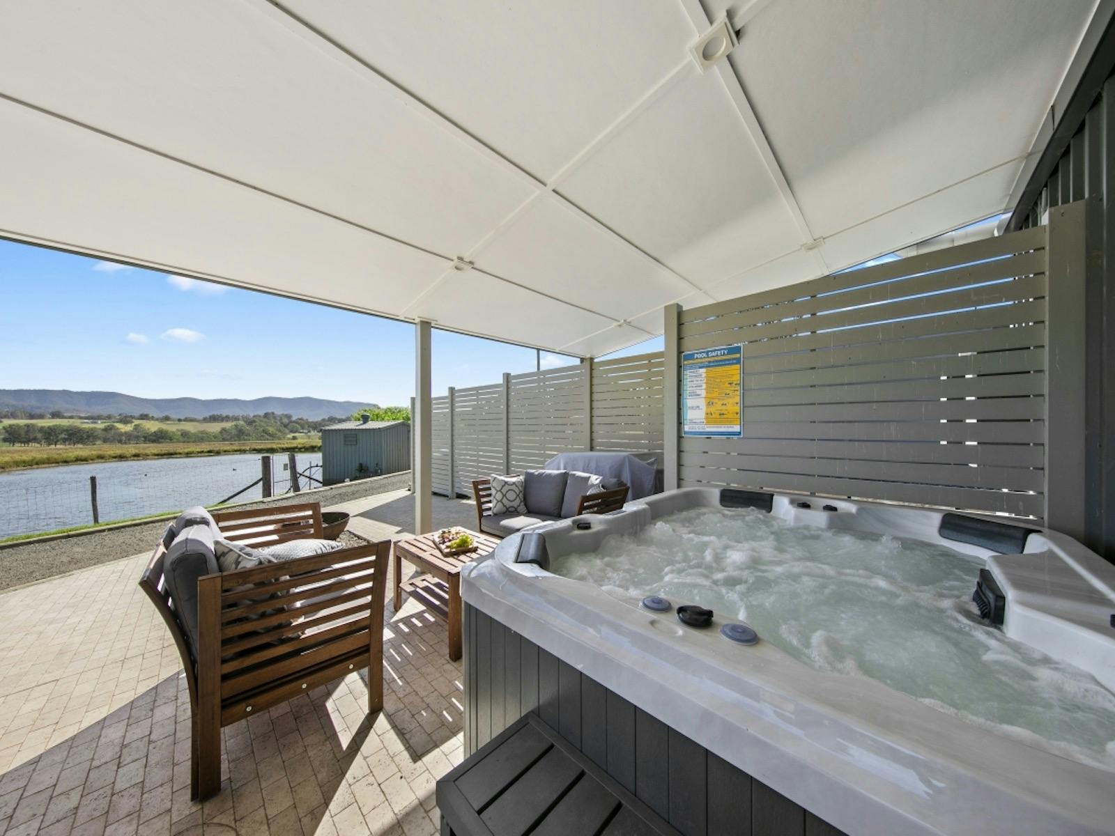 Spa - located at Cottage