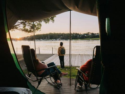 Cockatoo Island Waterfront Campground