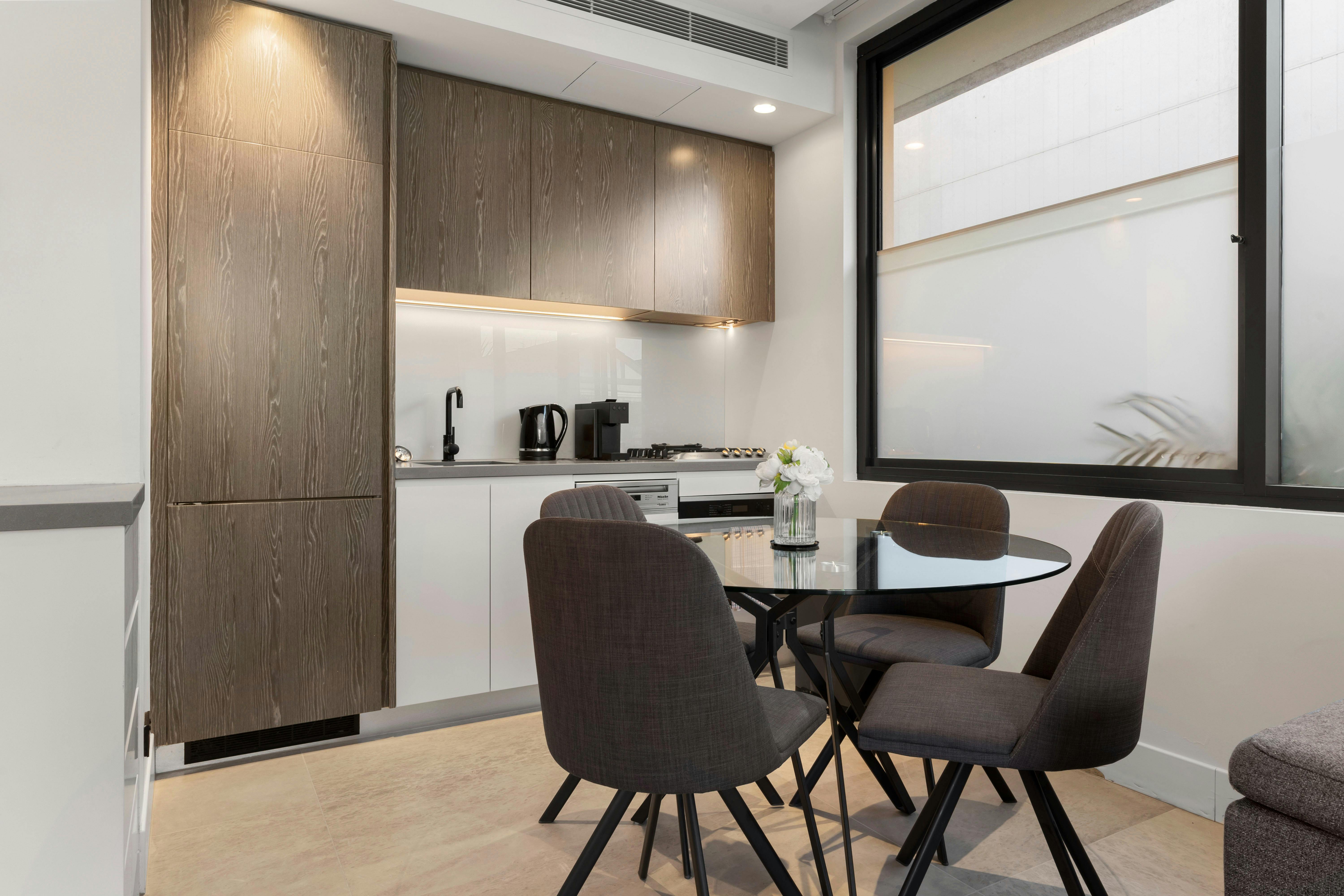 Modern living spaces designed for comfort and convenience.