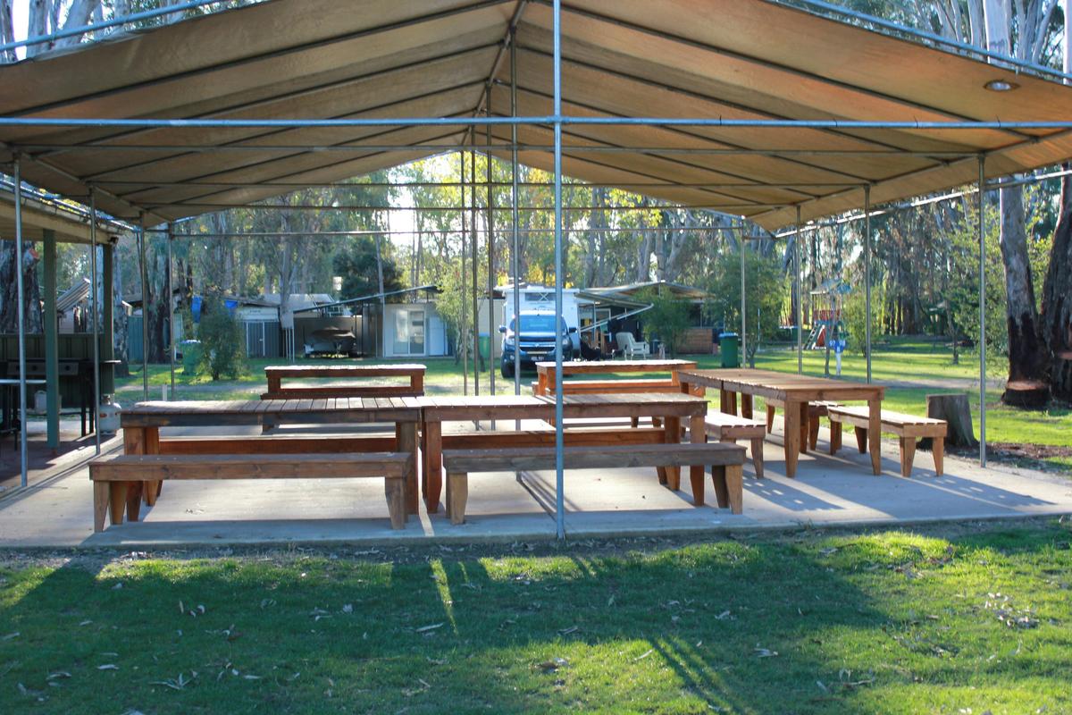 Shared BBQ  area