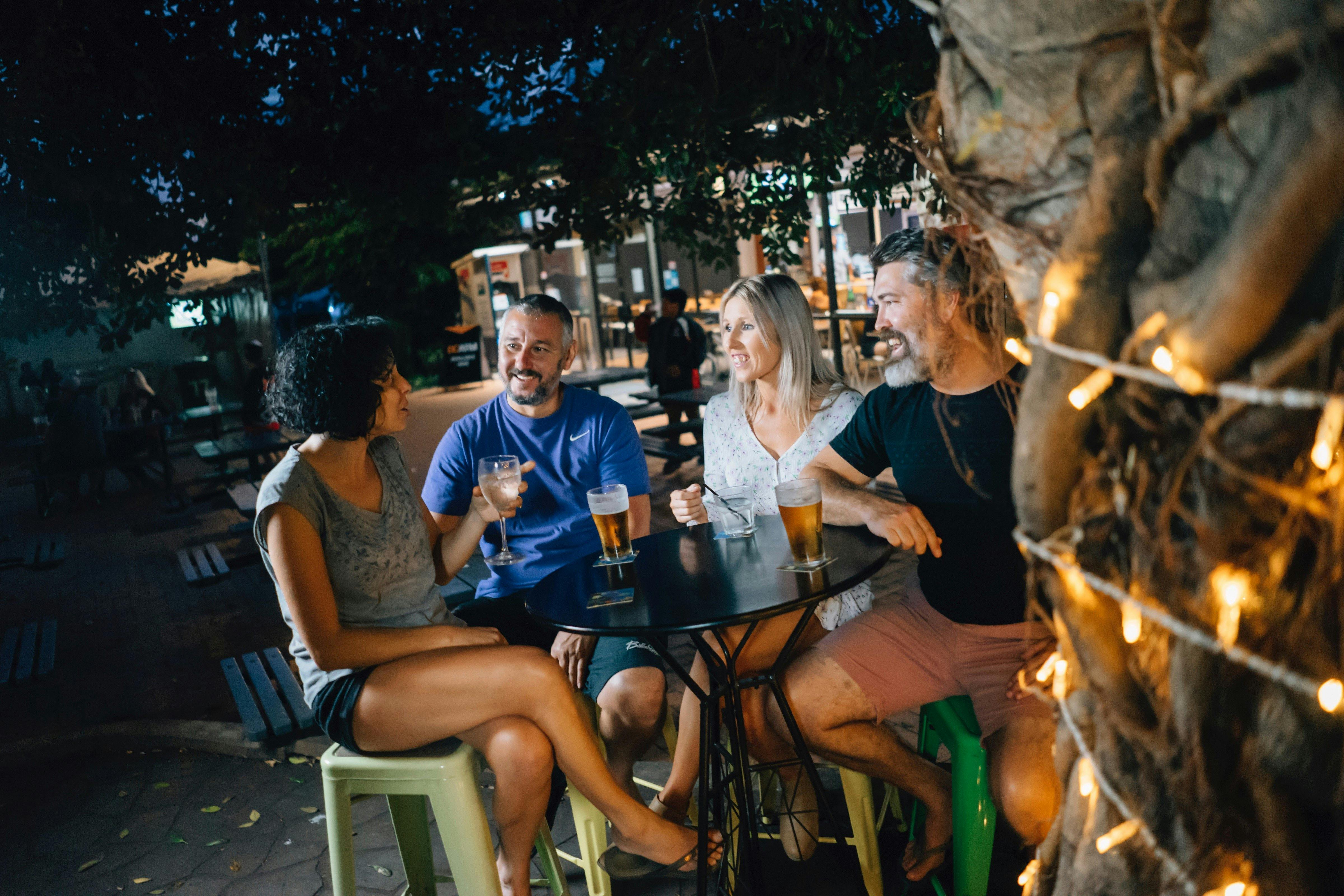 Enjoy a cold drink and great company