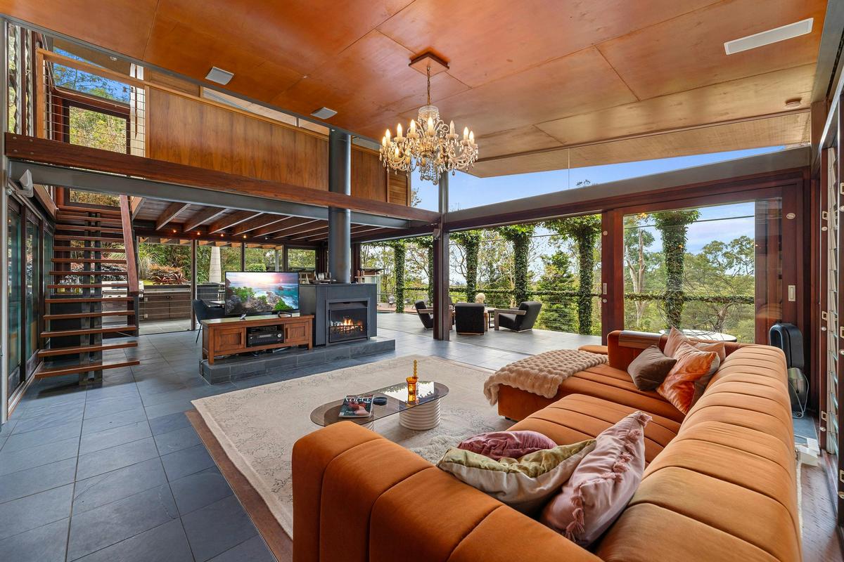 Stunning contemporary open-plan architectural design, Balinese-inspired pavilions