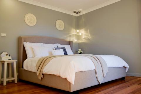 Barrington Suite has a king size bed, tea and coffee making facilities, ensuite & private deck area