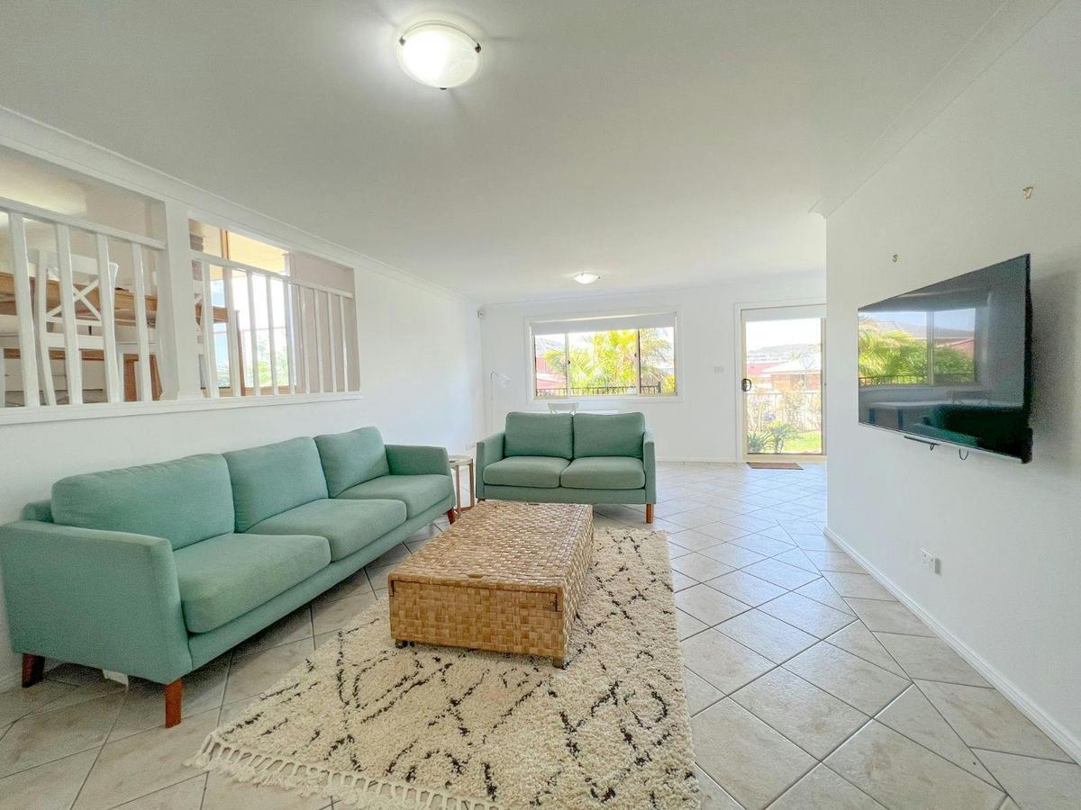 Living room with TV
